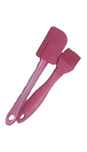 

Havaya Home Premium Set of Silicone Spatulas and Silicone Brush, Ergonomic Easy-to-clean, 100% FDA No BPA Heat Resistant
