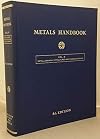 Metals Handbook, Volume 8: Metallography, Structures and Phase Diagrams. 8th Edition