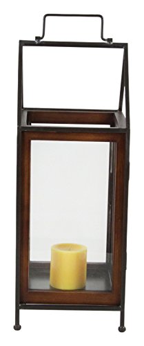 Algopix Similar Product 3 - Benzara Vintage Style Wooden Glass