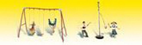 Playground Fun (Swing Set, Tetherball & 5 Figures)