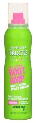 Garnier Fructis Full & Plush Root Amp Spray Mousse 5oz