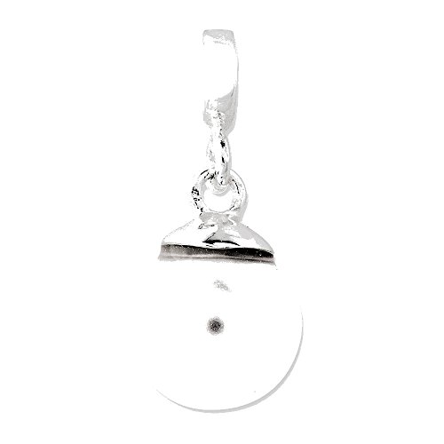 Algopix Similar Product 15 - Sterling Silver Simulated White Pearl
