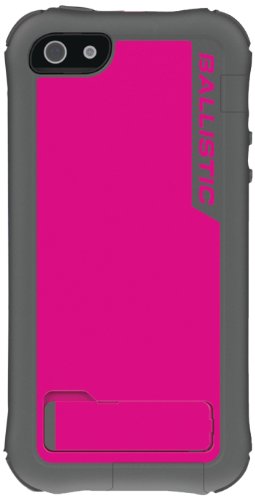 Ballistic EV0993-M115 Every1 Case with Holster for iPhone 5 - 1 Pack - Retail Packaging - Gray/Purple