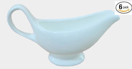 Algopix Similar Product 2 - 6 Pack 5 oz Super White Porcelain Gravy