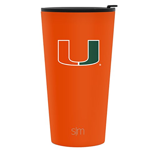 Algopix Similar Product 3 - Simple Modern 16oz Pint Tumbler  Miami