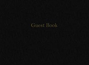 Guest Book: Black by Rustic Design Studios