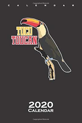 Giant toucan "Tocu Tucan" Toucan bird Calendar 2020: Annual Calendar for Bird lovers, animal lovers and toucan lovers