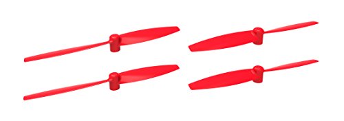Parrot - Hélices para Rolling Spider, 4 piezas, color rojo (PF070093)