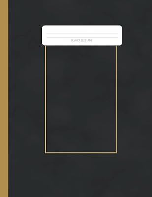 Planner 2021 Large: Planner For Note Taking, Writing, Journaling