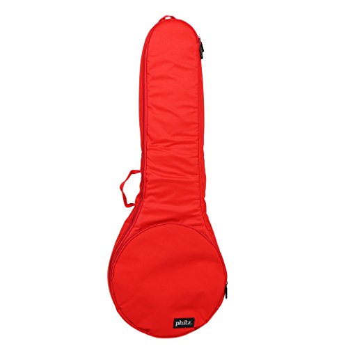Algopix Similar Product 16 - Phitz Banjo Case, Red - PH63556BFL