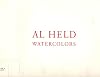 Al Held: Watercolors, October 13 to November 5, 1988