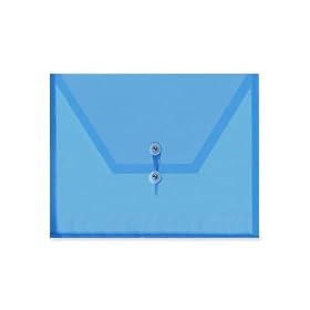 The original PolyEnvelope See-thru w/tie clasp by Itoya Our price is for 6 pcs - 8.5x11