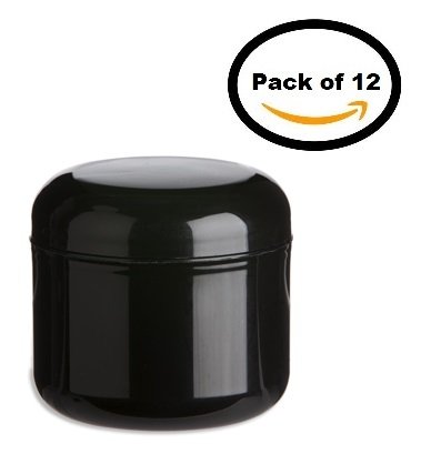 Algopix Similar Product 19 - Nakpunar 12 Pcs 4 Oz Black Double Wall