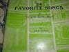Kalmus Vocal Series: 24 Favorite Songs Low Voice Piano
