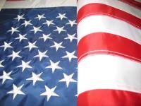 8' X 12' Foot Nylon American Flag Embroidered Stars Sewn Stripes