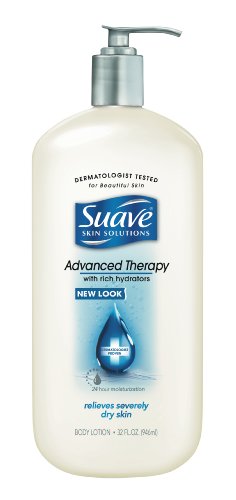 Suave Body Lotion, Advanced Therapy, 32oz(Pack of 2)