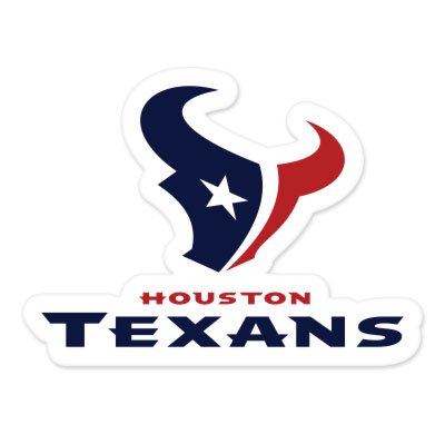 Houston Texans NFL car bumper sticker decal (5