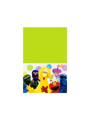 

Amscam Sesame Street Plastic Table Cover, Multicolor