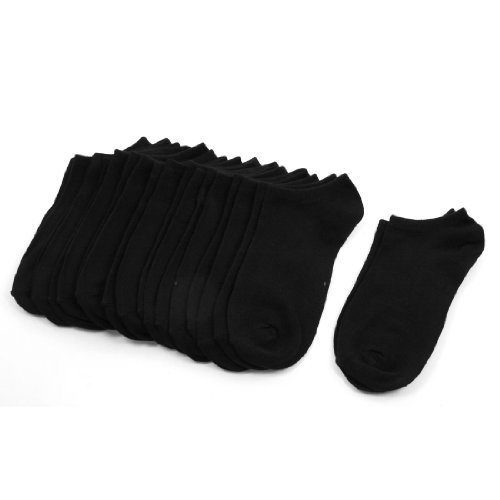 Girls Low Cut Stretch Cuffs Ankle Socks 10 Pairs