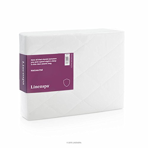 LINENSPA Quilted Microfiber Mattress Pad - Twin