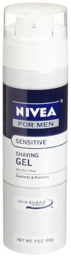 

Nivea For Men Skin Essentials Shaving Gel, Sensitive, 7 Ounces