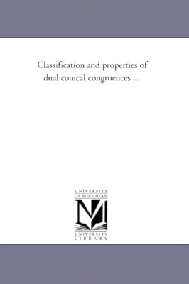 Classification and properties of dual conical congruences ...