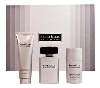 Platinum Label For Men By Perry Ellis Gift Set