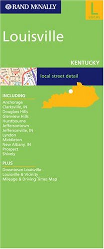 Rand McNally Louisville, Kentucky : Local Street Detail by Rand McNally & Company