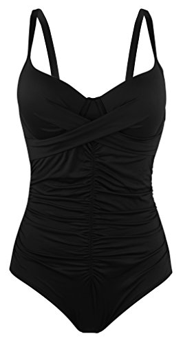 Angerella Vintage Retro Bathing Suit for One Piece Monikini Swimsuit