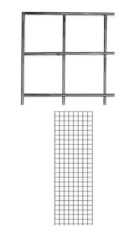 Algopix Similar Product 19 - 2 x 6 Foot Chrome Wire Grid Panel  3