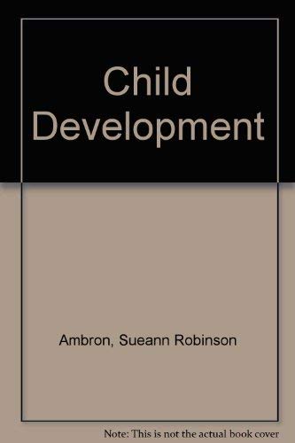 Child development by Sueann Robinson Ambron