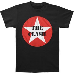 FEA The Clash Star Logo T-Shirt Black