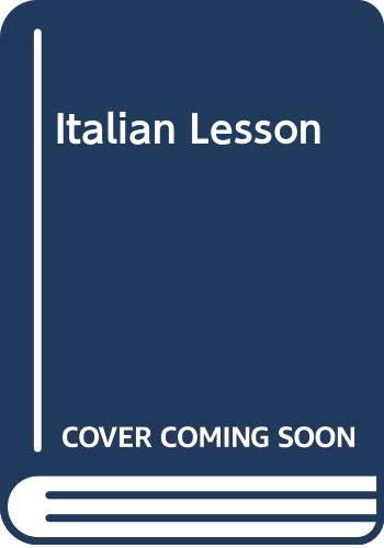 The Italian Lesson by Janice Elliott