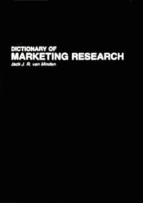 Dictionary of Marketing Research
