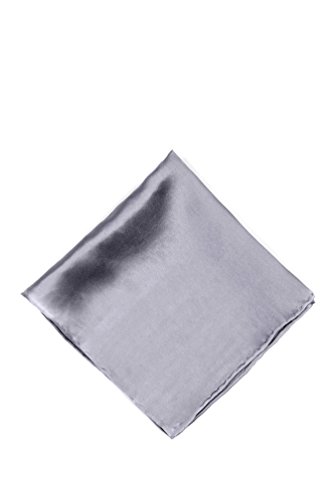 Algopix Similar Product 18 - Medium Gray Medium Gray Silk Pocket