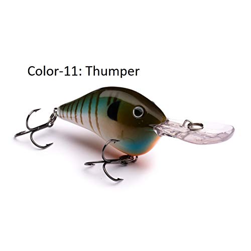 Algopix Similar Product 10 - Vexan PB8 Bass Crankbait Fishing Lure
