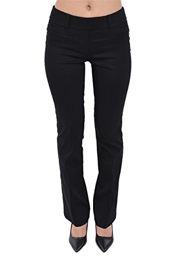 PattyCandy Womens Bootcut Stretch Pants,Short-Standard-Tall, XS-5XL