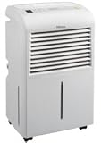 discount Danby Premiere DDR5011 50 Pint Capacity Dehumidifier with R410a Refrigerant, 2 Fan Speeds, Auto De-Icer, Adjustable Humidity Settings and Electronic Controls