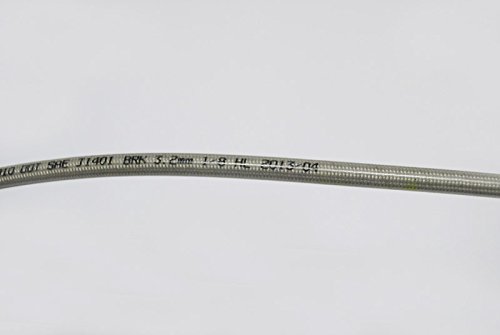 

1000MM MOTORCYCLE MADE STAINLESS STEEL BRAKE LINES HOSES 10MM caliber Clutch modification Universal