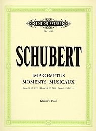 Impromptus and Moments Musicaux by Franz Schubert