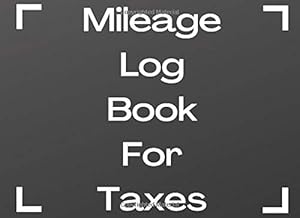 Mileage log for taxes: vehicle maintenance Motorcycles and Other Vehicles Plus by Fun Design Publishing
