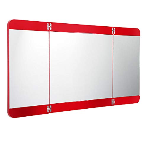 Algopix Similar Product 11 - Fresca Energia 48 Red Three Panel