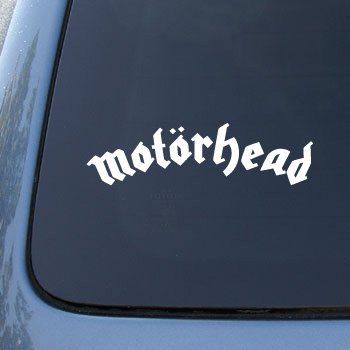 Motorhead - Car, Truck, Notebook, Vinyl Decal Sticker #2437 | Vinyl Color: White