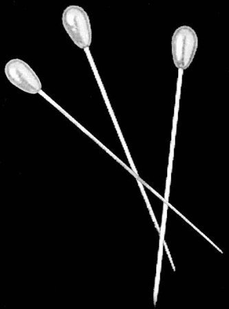 Algopix Similar Product 1 - 2 Long Corsage Pins with