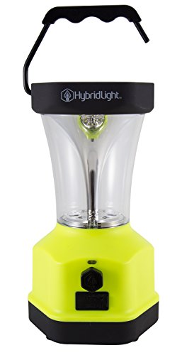 Solar Hybrid LED Lantern, Battery Backup, USB Charger, Regular Size