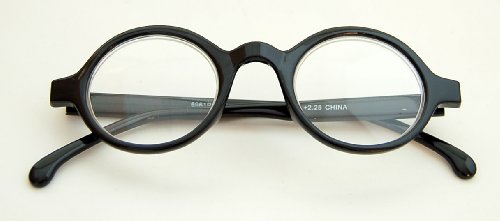 The Cambridge - Iris Style Totally Round Reading Glasses or Eliptical Shape - Your Choice