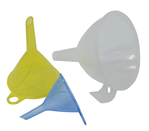 excelity03厨房扩散瓶漏斗3包不同大小(3.