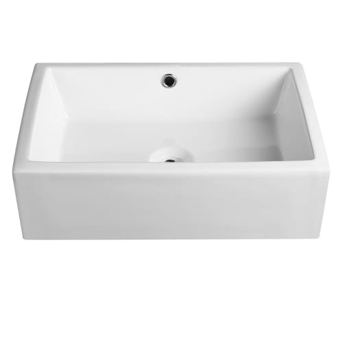 Algopix Similar Product 15 - Fresca Modello White Vessel Sink