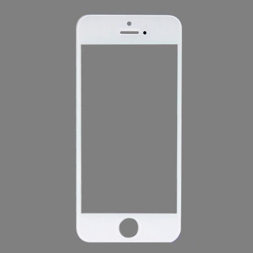 NEEWER Outer Front Screen Glass Lens Replacement For Apple iPhone 5 (White)