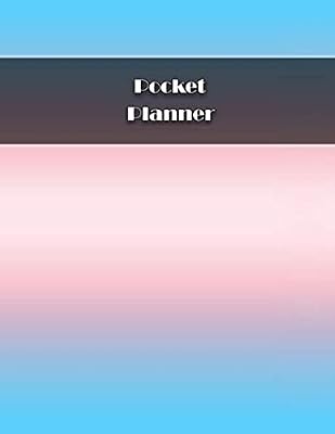 Pocket Planner: Daily Weekly & Monthly 1 Year Personal Budget Planner And Tracker With Inspirational Quotes Teal - Size 8.5x11" 130 Pages Premium Quality